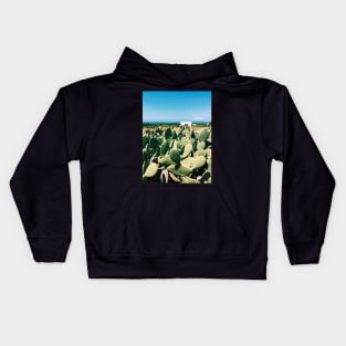 Sicilian Cacti Kids Hoodie